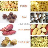 Wortelgroente Fruit Gember Cassave Wasmachine Dunschiller Aardappel Reinigingsmachine Gember Huidschiller Industrieel