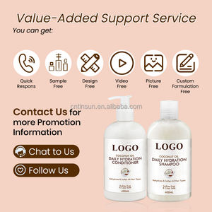 Olio di cocco Shampoo e balsamo Private Label riparare i capelli danneggiati naturale <span class=keywords><strong>botanica</strong></span> olio di cocco cura dei capelli Set di olio di cocco - Product Image 6