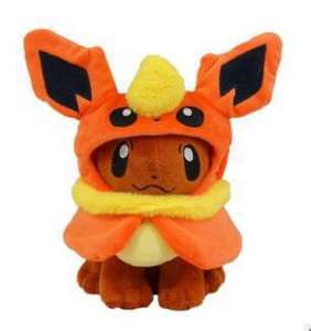 Peluche Eevee, jouet de la famille Eevee, <span class=keywords><strong>Eeveelution</strong></span>, jouets en peluche transformables Pokémon - Product Image 6