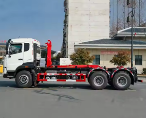 Camion à ordures lourd d'ascenseur de crochet 6x4 camion de collecte d'ordures de rouleau de bras hydraulique <span class=keywords><strong>20m3</strong></span> - Product Image 3