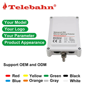 Dispositivo de <span class=keywords><strong>Protección</strong></span> Contra Sobretensiones de <span class=keywords><strong>Red</strong></span> Gigabit IP65 48V, <span class=keywords><strong>Protección</strong></span> Contra Rayos RJ45 PoE SPD, Supresor de Sobretensiones - Product Image 6