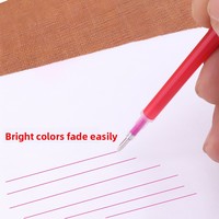 Recharge de stylo gel effaçable automatique à haute température en plastique thermosensible de 1,0 mm pour le marquage textile