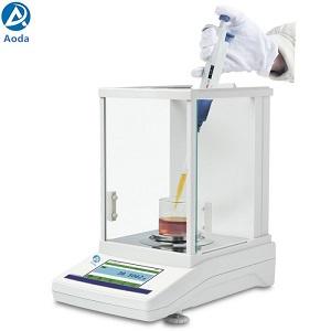 0.001mg Semi Microanálisis Balanza de laboratorio eléctrica Calibración interna automática para uso en laboratorio - Product Image 5