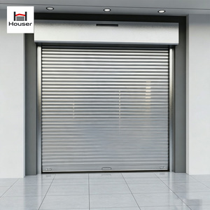 <span class=keywords><strong>Porta</strong></span> Avvolgibile Commerciale in Acciaio con Striscia di Ventilazione a Lamelle e Vano di Sicurezza <span class=keywords><strong>per</strong></span> Negozi e Showroom - Product Image 1