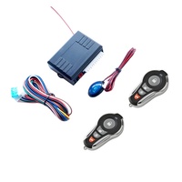 Kit de déverrouillage universel 12V pour voiture Système d'alarme de voiture Système de verrouillage central anti-détournement Système d'entrée sans clé à sens unique