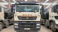 Camion malaxeur à béton neuf HOWO Sinotruck 12 mètres cubes, norme EURO 6, composants principaux : pompe, moteur, essieu 8x4, 17-31T