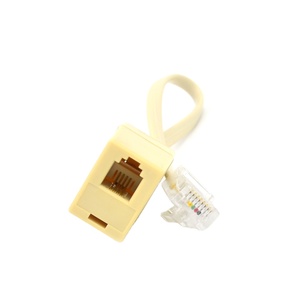 Adaptateur de connecteur <span class=keywords><strong>RJ45</strong></span> 8P4C mâle vers RJ9 4P4C femelle - Product Image 1