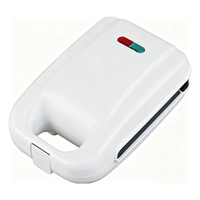 Machine à sandwichs petit-déjeuner 3-en-1 compacte avec plaques amovibles antiadhésives
