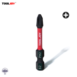 Tooljoy أداة مفك براغي احترافية من المصنع S2 جودة متينة 50 فيليبس بتات مفك براغي تأثير لتدريبات الطاقة - Product Image 1