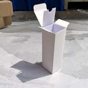 Boîte en carton blanc personnalisée, design en cuir de vachette, carton noir + plateau intérieur imprimé pour cosmétiques, pour emballer des chaussettes en cadeau - Product Image 3