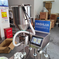 Machine automatique de dépôt de petits gâteaux, croissants, cupcake, petits gâteaux commerciaux à têtes multiples