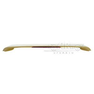 Haosheng Aileron arrière de voiture Tuning ABS plastique fibre de carbone Look avec lampe Aileron arrière de coffre pour <span class=keywords><strong>Toyota</strong></span> Camry 2003-2005 - Product Image 2