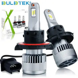 BULBTEK X9 Accesorios De Carros 50000Lm 110W Luces LED Automotriz 12V 24V H13 9008 Cambus LED Scheinwerfer Mini Scheinwerfer lampe