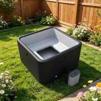 Piscine gonflable haut de gamme DWF Drop Stitch personnalisée avec sièges intégrés pour les villas de luxe des enfants, utilisation en extérieur dans les jardins