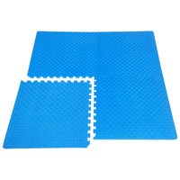 Heimfitness-Puzzlematte EVA-Schaum Ineinandergreifende Wasserdichte Trainingsbodenplatten für Heimtrainingsgeräte