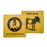 Étiquettes de décoration de vêtements Conception d'usine OEM Logo coloré personnalisé Patchs en cuir pour jeans et chapeaux