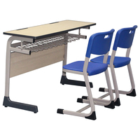 Ensembles de meubles pour enfants, table et deux chaises, bureau et chaise de classe scolaire, double bureau pour enfants