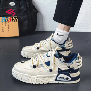 Baskets tendance sportives personnalisables avec logo pour hommes, doublure en maille, collection Hiver Printemps Automne Été 2025 – Vente en gros - Product Image 1