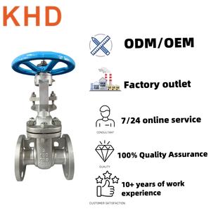 KHD API ANSI Vanne à vanne <span class=keywords><strong>électrique</strong></span> pneumatique à basse température en acier inoxydable Vanne à vanne hydraulique manuelle - Product Image 5