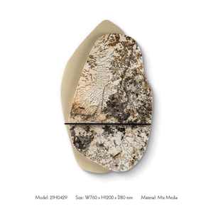 Art micro-spray <span class=keywords><strong>Pandora</strong></span> marbre feuille d'or résine acrylique image abstraite décor mural personnalisé art moderne peinture à la main - Product Image 4