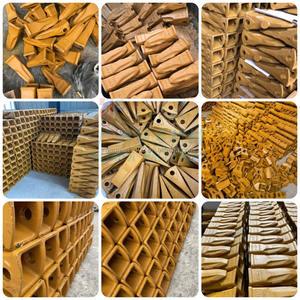 حفارة كوبوتا kx15 يانمار 17 هيتاشي 60 أسنان دلو طرف أصفر 18s أسنان دلو - Product Image 5