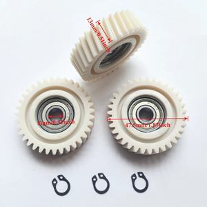 Engranaje de Nylon con Rodamiento 608 para Motor de Bicicleta Eléctrica 35T 47.5*13mm, 36T 37.5*12mm, 36T 47.5mm, 36T 38mm, para Motores de 500W, 750W, 1000W - Product Image 3