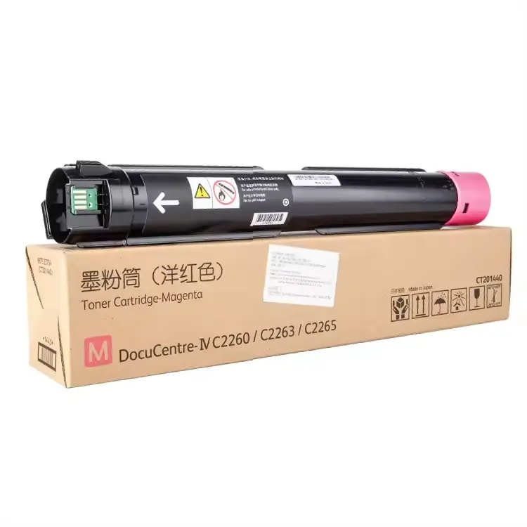 Kualitas asli kompatibel Fuji Xerox C2260 Toner cartridge tinta untuk FujiXerox Docucentre 2260 2263 2265 Warna Copier printer