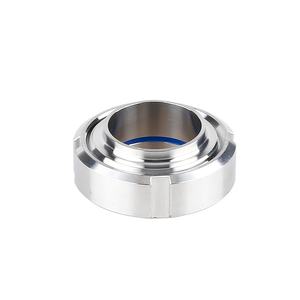 ISO DIN SMS Unión Tornillo Rosca Tuerca ranurada Acero inoxidable sanitario 304/316 Parte macho Unión soldable Vista Vidrio Accesorios de tubería - Product Image 4