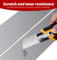 Benutzer definierte einseitige wasser aktivierte selbst klebende Aluminium folie Butyl band Acryl Gummi dicht mittel zum Abdecken wasserdicht