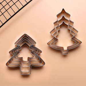 Khuôn làm bánh hình cây thông Noel bằng thép không gỉ - Product Image 5