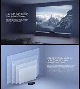 Proyector Láser Original <span class=keywords><strong>Xiaomi</strong></span> <span class=keywords><strong>1S</strong></span> 4K, 2+16GB, Aplicación <span class=keywords><strong>Xiaomi</strong></span>, 2000 Lúmenes, WIFI, BT, Smart Android, DLP, Ultra Corta Distancia - Product Image 5