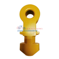 Crochet de levage vertical robuste en acier forgé WLL 12,5T ISO1161 pour conteneurs maritimes, attache de levage supérieure Camlock