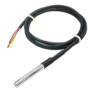 BOMリスト 電子部品 集積回路 温度センサー DS18B20 2Mケーブル付き 在庫あり - Product Image 1