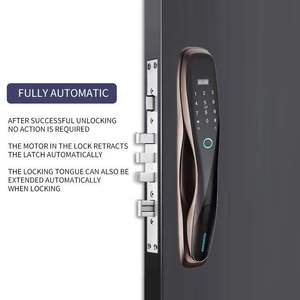 QLEUNG <b>Smart</b> <b>Lock</b> S928max Fingerprint Password Card Access Door <b>Lock</b> Black Gray - Product Image 4