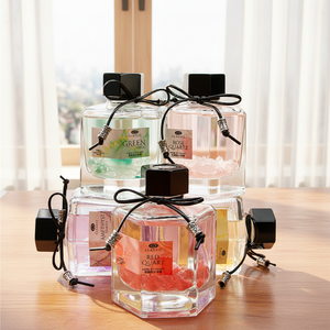 2025 vente en gros français luxe parfum rotin bâton <span class=keywords><strong>diffuseur</strong></span> bonne qualité bouteille en verre huile essentielle écologique <span class=keywords><strong>diffuseur</strong></span> de roseau - Product Image 5