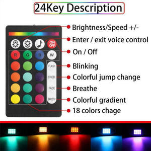 Kit de Luces RGB para Autos, Jeeps, Camionetas, ATVs 4x4, Luces Decorativas para Bajo el Vehículo, 9 LED, 4-12 Módulos, 12V, 2 Años de Garantía - Product Image 3
