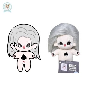 Maßgefertigtes Personalisiertes Anime-Plüschtier OEM Humanoides Baumwollpuppen-Produkt Großhandel 2D zu 3D Gefüllte Charakterfigur - Product Image 5