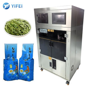 Máquina automática de embalaje de sellado de plástico para té de hierbas, <span class=keywords><strong>con</strong></span> motor eléctrico, prefabricada al vacío - Product Image 1