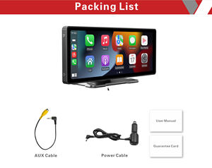 Universal BT estéreo Android coche estéreo pantalla táctil para 9 pulgadas pantalla táctil coche Radio inalámbrico Carplay coche ESTÉREO - Product Image 6