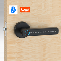 Tuya/TTLock APP télécommande intelligente serrure d'empreintes digitales biométrie mot de passe Code serrure de porte