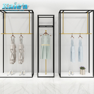 Espositori per Negozi di <span class=keywords><strong>Abbigliamento</strong></span> in Stile Moderno, Scaffali in Acciaio per Negozi di <span class=keywords><strong>Abbigliamento</strong></span> Femminile - Product Image 6