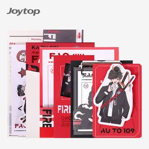 Joytop 2025 Groothandel Fao Serie Anime Geprint Stansen Dubbellaags Memo Pad