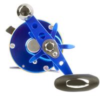 Moulinet de pêche à lancer (Baitcasting) puissant et fluide pour eau salée et rivière, pêche côtière et surfcasting, 4+1BB, 8kg de résistance maximale, poignée EVA, corps en alliage