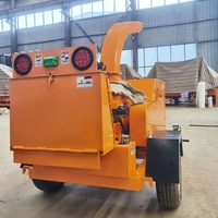6130 KEMI Bosbouw Houtafval & Takkenversnipperaar 2T/H Capaciteit 15cm Max Diameter
