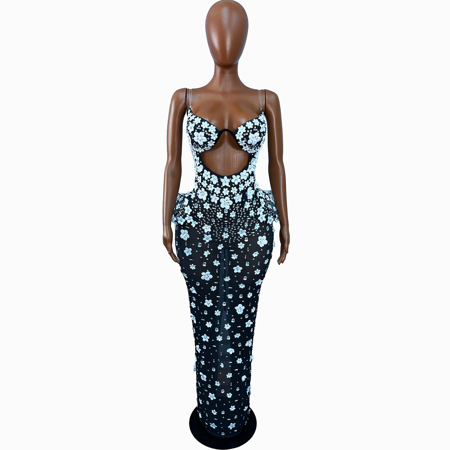 Elegant Black and Silver Long Dresses for Special Events Elegant Black and Silver Long Dresses for Special Events