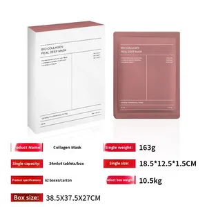 <span class=keywords><strong>Mascarilla</strong></span> Exclusiva <span class=keywords><strong>de</strong></span> Ácido Hialurónico Biológico para Capas Profundas del Rostro Seco - Hidratante y Reafirmante - Product Image 2