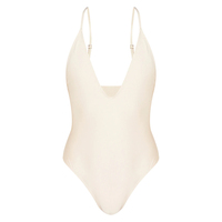 Mejor Precio Bikini para Mujer, Traje de Baño Verde Sexy, de Una Pieza, Tipo Leotardo