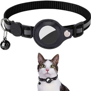 Fabricante Oem Odm venta al por mayor personalizado reflectante ajustable Nylon gato Collar Air Tag gato Collar - Product Image 1
