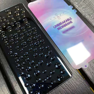 ฝาครอบเต็มรูปแบบที่มีความยืดหยุ่นนุ่มไฮโดรเจลเกาหลี TPU วัสดุป้องกันหน้าจอสำหรับ <span class=keywords><strong>OPPO</strong></span> ค้นหา X2/<span class=keywords><strong>X3</strong></span> <span class=keywords><strong>Pro</strong></span> - Product Image 2