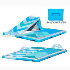 Plateforme flottante gonflable Drop Stitch, piscine flottante gonflable <span class=keywords><strong>sur</strong></span> mer - Product Image 3
